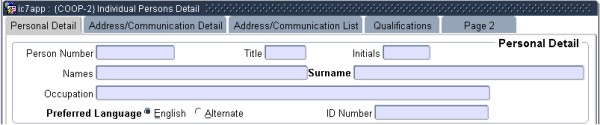 Example of ...