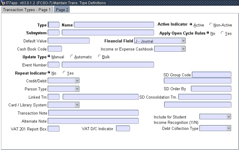Example of ...