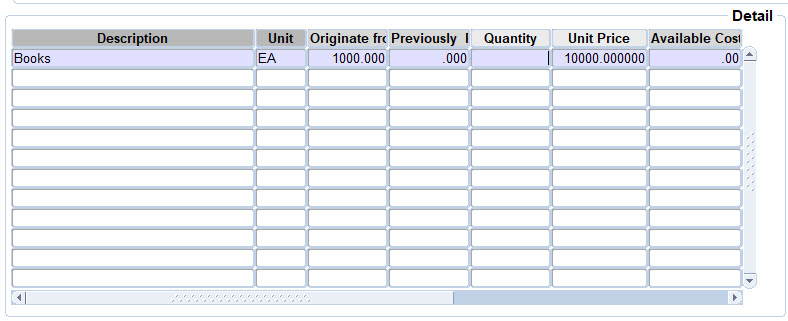 Example of ...