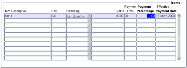 Example of ...