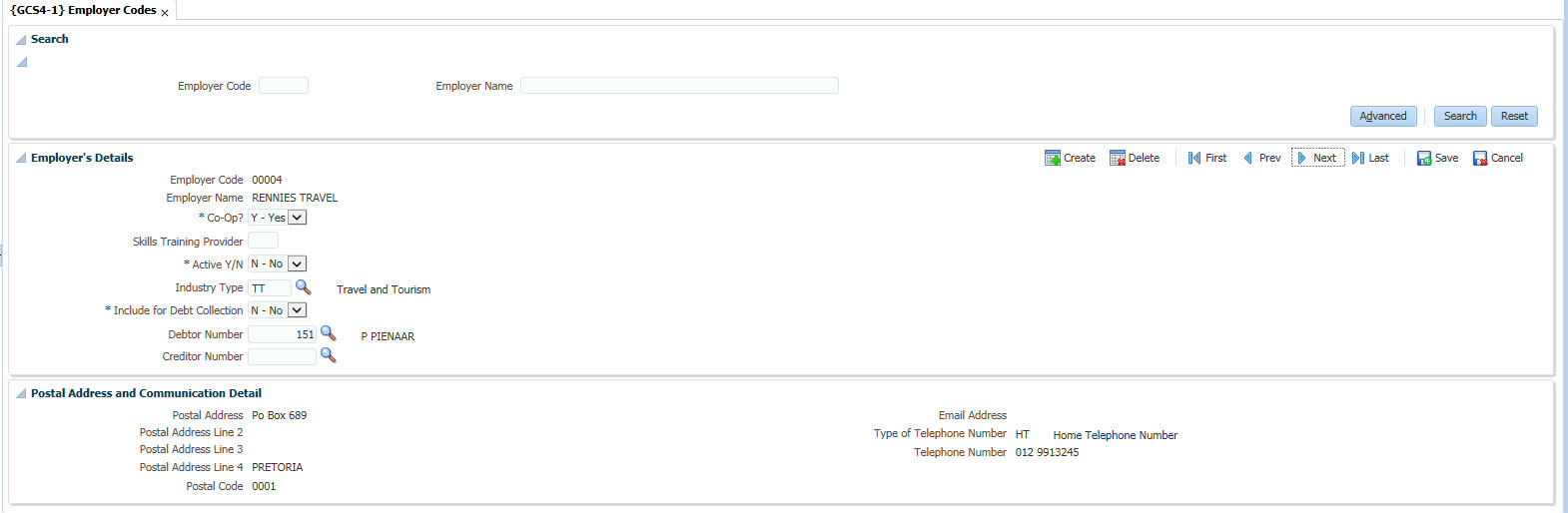 Example of GCS4-1