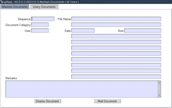 query documents