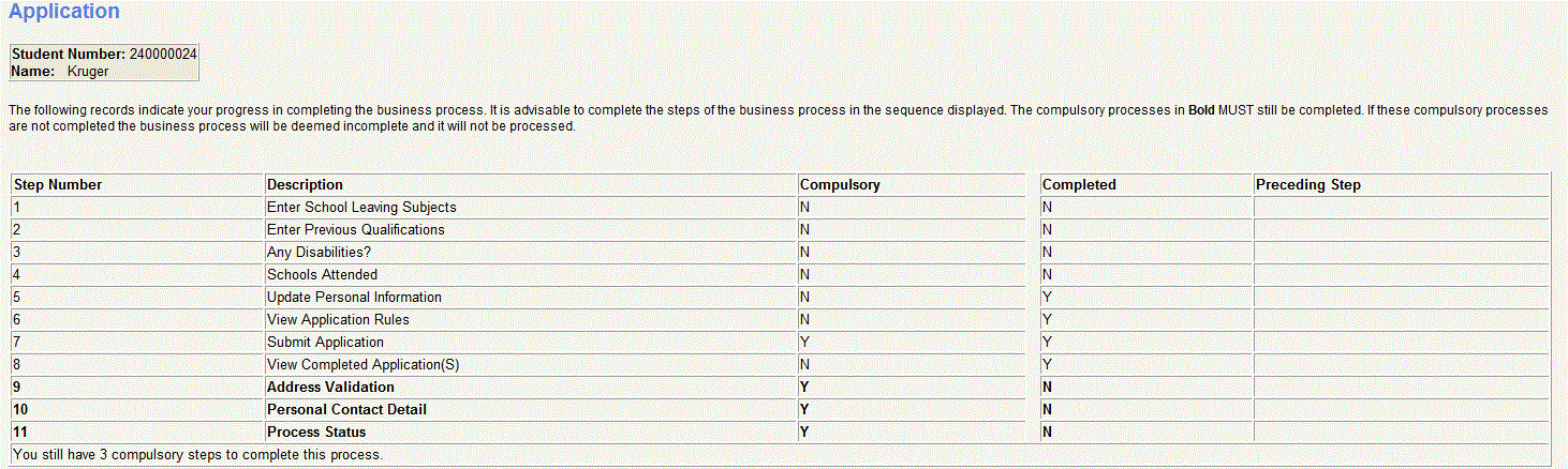 Example of ...