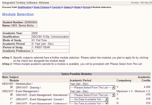 Example of ...