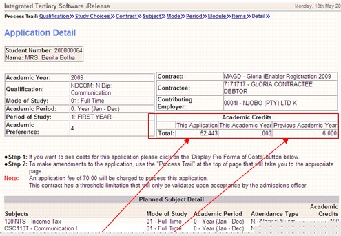 Example of ...
