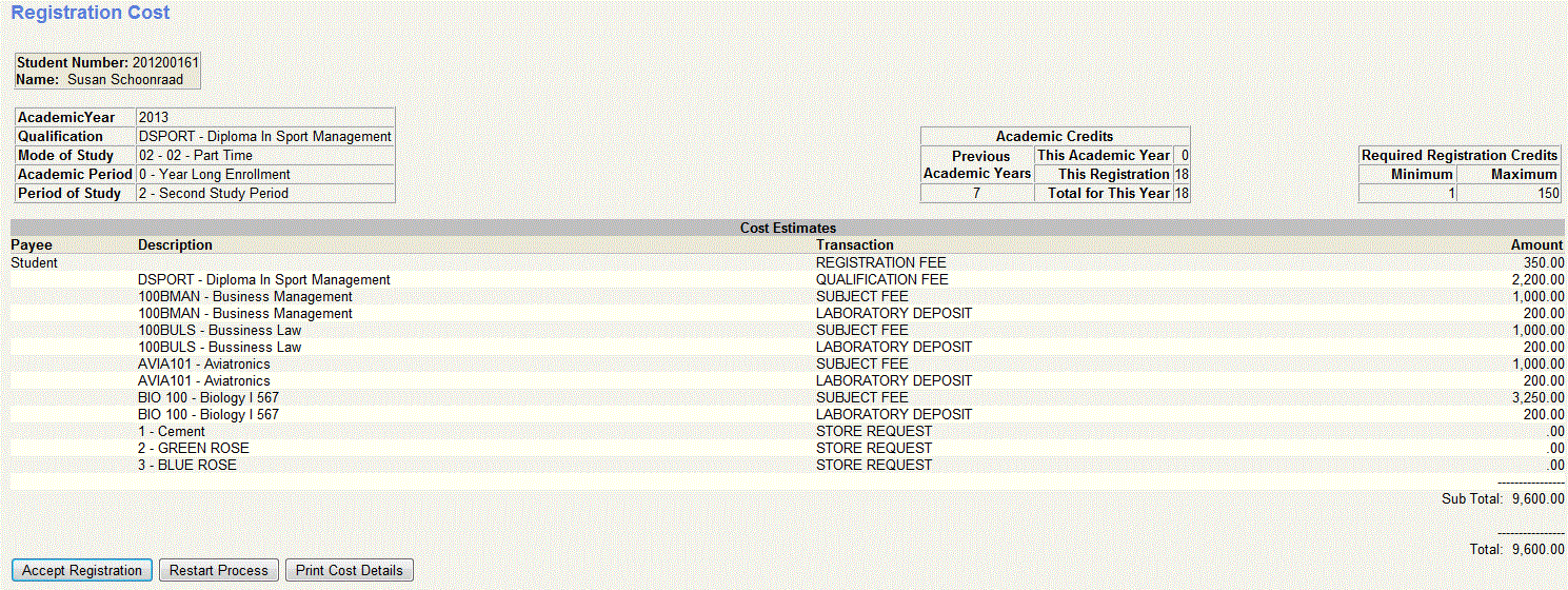 Example of ...