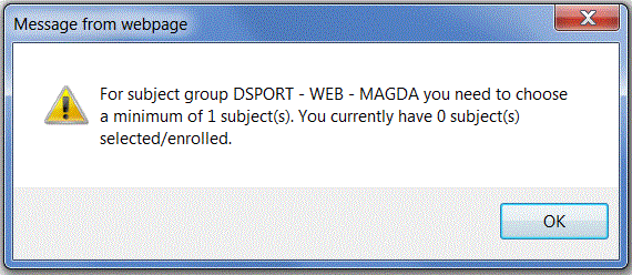 Example of ...