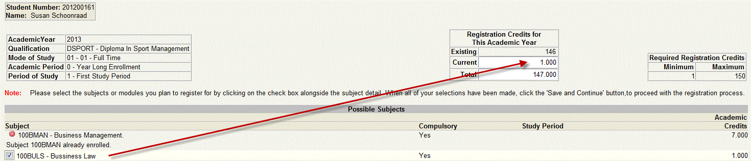 Example of ...