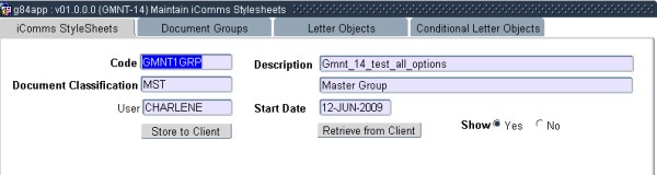 iComms Master Group