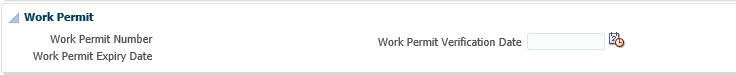 Applicant Detail - Work Permit