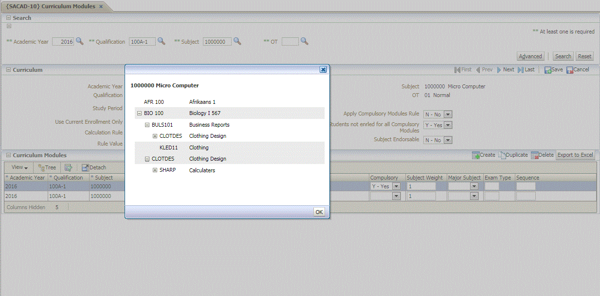 Example of ...