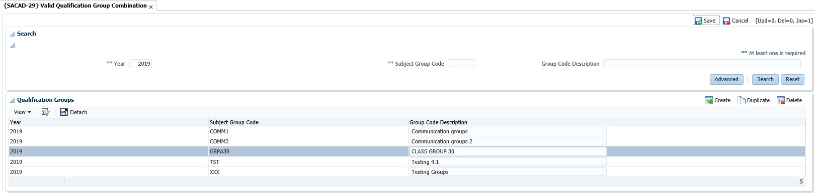 Example of ...