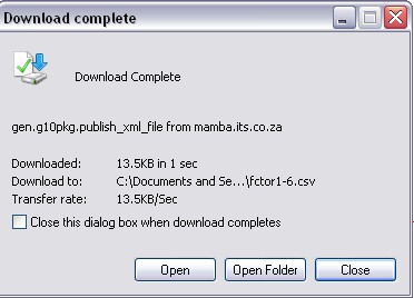Example of ...