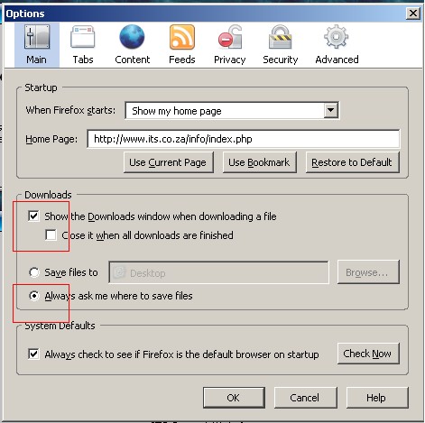 Example of ...