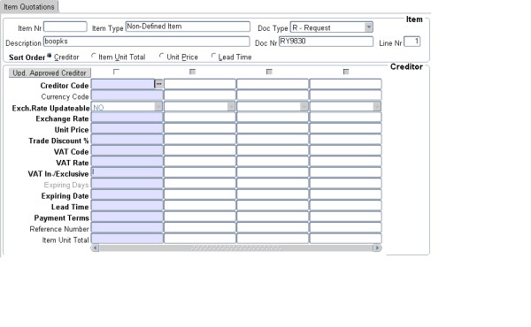 Example of ...