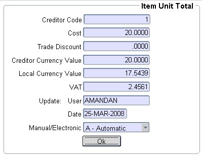Example of ...