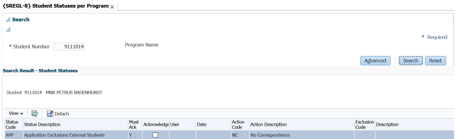 Example of ...