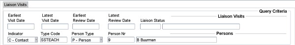 Example of Query Criteria