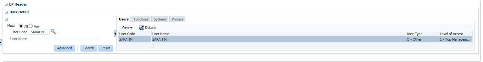 Example of ...