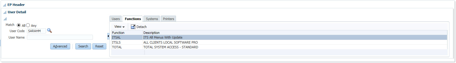 Example of ...