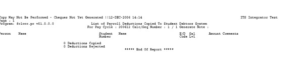 Example of ...