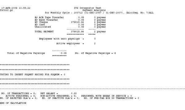 Example of ...