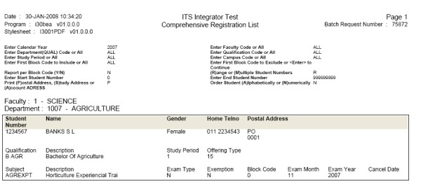 Example of ...