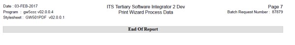 Print Wizard Process Data Page 7