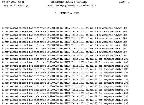 hemis summary