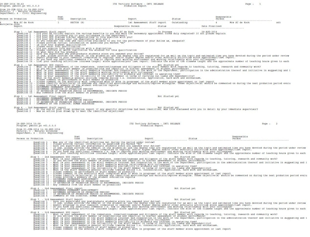 Example of ...