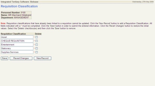 Example of ...