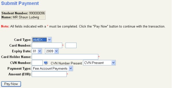 payment