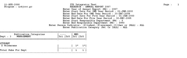 Example of ...