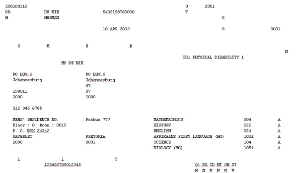 Registration Form